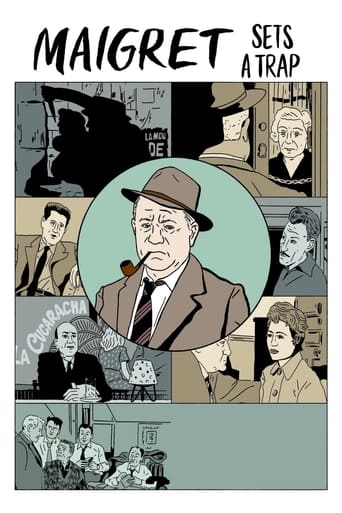 دانلود فیلم Maigret Sets a Trap 1958 دوبله فارسی بدون سانسور