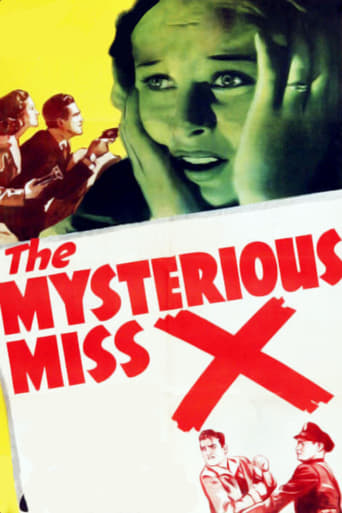 The Mysterious Miss X 1939