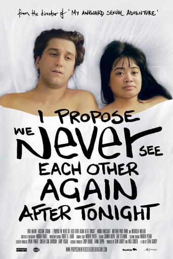 دانلود فیلم I Propose We Never See Each Other Again After Tonight 2020 (من پیشنهاد می کنم بعد از امشب دیگر هرگز یکدیگر را نبینیم) دوبله فارسی بدون سانسور