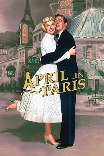 دانلود فیلم April in Paris 1952 دوبله فارسی بدون سانسور