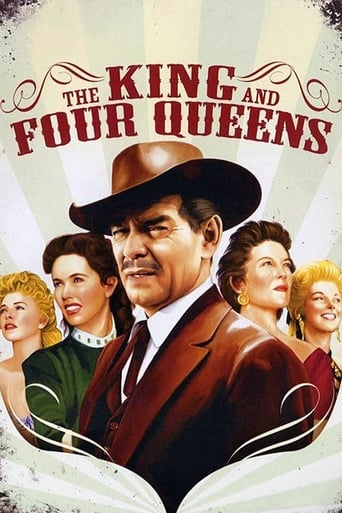 دانلود فیلم The King and Four Queens 1956 دوبله فارسی بدون سانسور