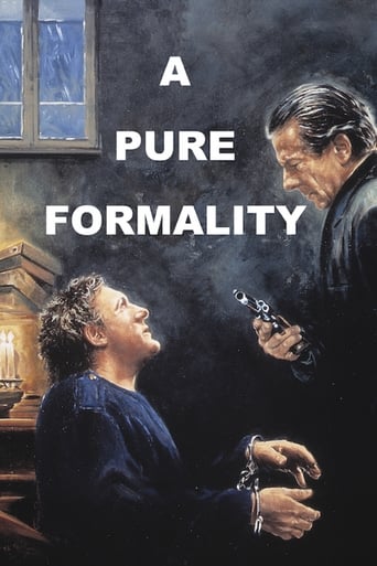 A Pure Formality 1994 (تشریفات ساده)